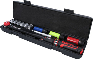 KS TOOLS 1/2"ERGOTORQUEprecision Drehmomentschlüssel-Satz, 20-200Nm, 11-tlg ( 516.2400 )