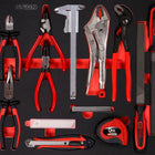 KS TOOLS Zangen- / und Feilen-Satz in Schaumstoffeinlage, 28-tlg ( 811.0019 ) - Toolbrothers