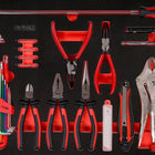 KS TOOLS Zangen- / und Winkelstiftschlüssel-Satz in Schaumstoffeinlage, 45-tlg ( 811.0045 )