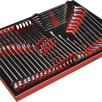 KS TOOLS Schraubenschlüssel-Satz in Schaumstoffeinlage, 50-tlg ( 811.0050 ) - Toolbrothers