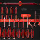 KS TOOLS Schraubendreher- / und Haken-Satz in Schaumstoffeinlage, 19-tlg ( 811.1019 )
