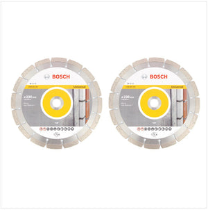 Bosch PRO Multi Material Diamant Trennscheibe 230 x 22,23 mm 2 Stk. ( 2x 2608615065 )