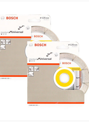 Bosch GWS 18-125 V-LI 125 mm Professional Akku Winkelschleifer mit Einlage L-Boxx ready und 2 x Trennscheiben - Toolbrothers