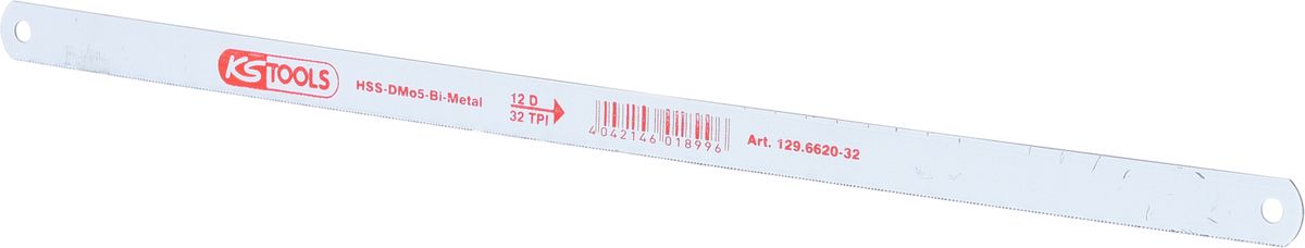 KS TOOLS HSS-Bi-Co 8 Metallhochleistungs-Sägeblatt, Zahnabstand 0,8mm ( 129.6620-32 )