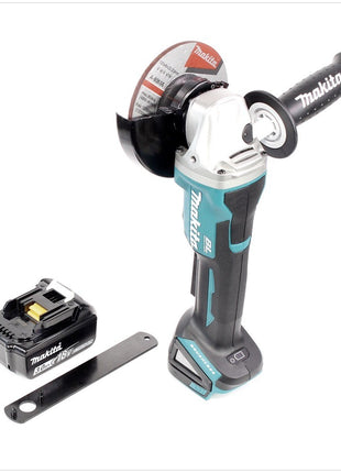 Makita DGA 505 F1 Akku Winkelschleifer 18 V 125mm Brushless + 1x Akku 3,0Ah - ohne Ladegerät - Toolbrothers