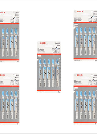 Bosch T 118 B Stichsägeblätter Basic for Metal 25 Stk. 92 mm ( 2608631014 ) - Toolbrothers