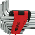 KS TOOLS Innensechskant-Winkelstiftschlüssel-Satz, im Klapphalter,14-tlg1,5-19mm ( 151.4590 )
