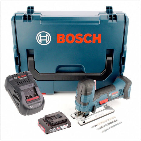 Bosch GST 18 V-LI S Akku Stichsäge 18V + 1x Akku 2,0Ah + Ladegerät + L-Boxx - Toolbrothers