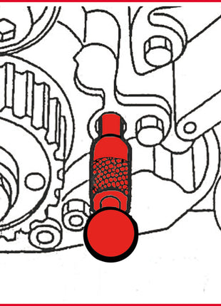 KS TOOLS Motoreinstell-Werkzeug-Satz für Fiat / Iveco, 5-tlg ( 400.0400 )