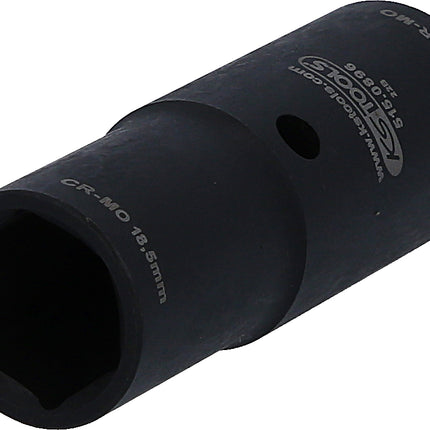 KS TOOLS 1/2" Spezial-Alu-Felgen 2 in 1 Kraft-Stecknuss für Ford, 18,5 / 19,5 mm ( 515.0896 )