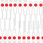 KS TOOLS Leere Schaumstoffeinlage zu 813.0033 ( 813.0033-97 )