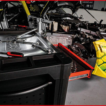 KS TOOLS Performanceplus Werkstattwagen-Satz P25 mit 285 Werkzeugen für 4 Schubladen ( 825.4285 )