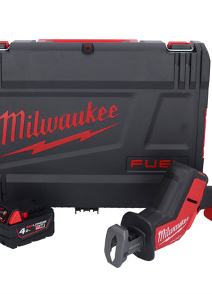 Milwaukee M18 FHZ-401X Akku Säbelsäge 18 V 22 mm Brushless + 1x Akku 4,0 Ah + HD Box - ohne Ladegerät