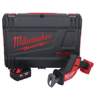 Milwaukee M18 FHZ-401X Akku Säbelsäge 18 V 22 mm Brushless + 1x Akku 4,0 Ah + HD Box - ohne Ladegerät