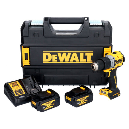 DeWalt DCD 805 M2T Akku Schlagbohrschrauber 18 V 90 Nm Brushless + 2x Akku 4,0 Ah + Ladegerät + TSTAK - Toolbrothers