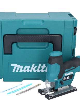 Makita DJV 185 ZJ Akku Pendelhubstichsäge 18 V Brushless + 3 tlg. Stichsägeblatt Set + Makpac - ohne Akku, ohne Ladegerät - Toolbrothers