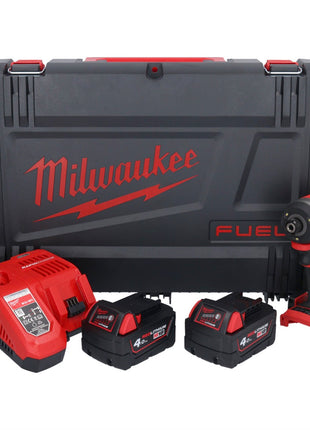 Milwaukee M18 FID3-402X Akku Schlagschrauber 18 V 1/4" 226 Nm Brushless + 2x Akku 4,0 Ah + Ladegerät + HD Box