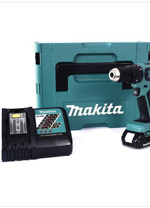 Makita DHP 459 RA1J Akku Schlagbohrschrauber 18 V 45 Nm + 1x Akku 2,0 Ah + Ladegerät + Makpac - Toolbrothers