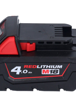 Milwaukee M18 BQSS-401 Akku Schwingschleifer 18 V 113 x 104 mm Brushless + 1x Akku 4,0 Ah - ohne Ladegerät