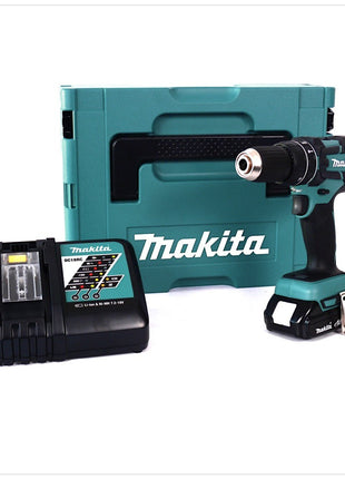 Makita DHP 480 RA1J Akku Schlagbohrschrauber 18 V 54 Nm + 1x Akku 2,0 Ah + Ladegerät + Makpac - Toolbrothers