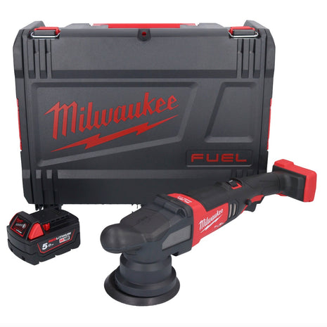 Milwaukee M18 FROP15-501X Akku Exzenter Polierer 18 V 125 mm + 1x Akku 5,0 Ah + HD Box - ohne Ladegerät - Toolbrothers