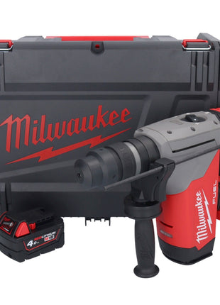 Martillo combinado a batería Milwaukee M18 ONEFHPX-401X 18 V 5,0 J sin escobillas + 1x batería 4,0 Ah + caja HD - sin cargador