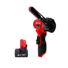 Milwaukee M12 FBFL10-401 Akku Bandfeile 12 V 10 x 330 mm + 1x Akku 4,0 Ah - ohne Ladegerät