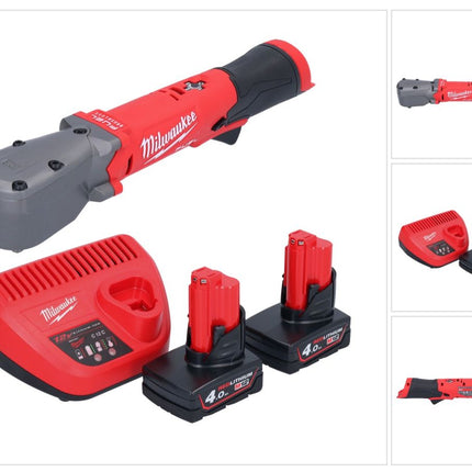 Milwaukee M12 FRAIWF38-402 Akku Winkelschlagschrauber 12 V 3/4" 270 Nm Brushless + 2x Akku 4,0 Ah + Ladegerät