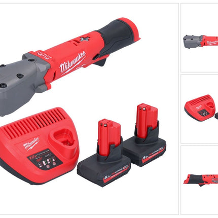Milwaukee M12 FRAIWF38-502 Akku Winkelschlagschrauber 12 V 3/4" 270 Nm Brushless + 2x Akku 5,0 Ah + Ladegerät