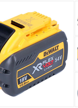 DeWalt DCB 548 Akku 18 V / 54 V max. 12 Ah / 12000 mAh Li-Ion XR FLEXVOLT - mit Ladestandanzeige