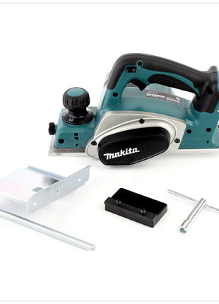 Makita DKP 180 RA1J Akku Hobel 18 V 82 mm + 1x Akku 2,0 Ah + Ladegerät + Makpac - Toolbrothers