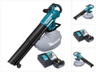 Makita DUB 187 RF Akku Laubbläser und Laubsauger 18 V Brushless + 1x Akku 3,0 Ah + Ladegerät