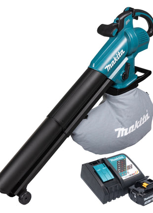 Makita DUB 187 RF Akku Laubbläser und Laubsauger 18 V Brushless + 1x Akku 3,0 Ah + Ladegerät