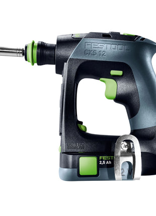 Festool CXS 12 2,5 set perceuse-visseuse sans fil 12 V 30 Nm sans balais (576865) + 2x batteries 2,5 Ah + chargeur + jeu d'embouts + systainer