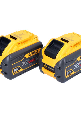 DeWalt 2x Akumulatory DCB 548 18 V / 54 V max. 12 Ah / 12000 mAh Li-Ion XR FLEXVOLT - z wskaźnikiem poziomu naładowania