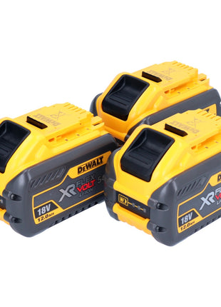 Batterie DeWalt 3x DCB 548 18 V / 54 V max. 12 Ah / 12000 mAh Li-Ion XR FLEXVOLT - avec indicateur de niveau de charge