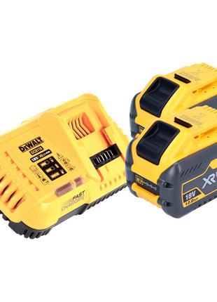 DeWalt DCB 118 Y2 Kit de démarrage sans fil 18 V / 54 V 2x XR FLEXVOLT Batterie 12 Ah + chargeur