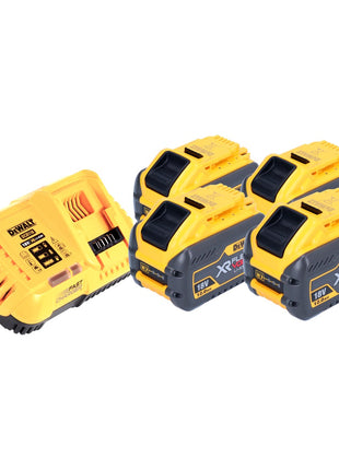 DeWalt DCB 118 Y4 Akku Starter Set 18 V / 54 V 4x XR FLEXVOLT Akku 12 Ah + Ladegerät