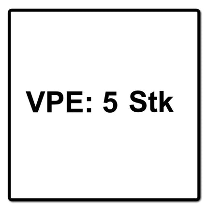 Bosch Standard for Universal Diamanttrennscheibe 125 x 22,23 mm 5 Stk. ( 5x 2608615059 ) für Beton, Stahl-Beton, Back-, Kalk- und Sand-Stein