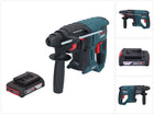 Bosch GBH 18V-21 Professional Akku Bohrhammer 18 V 2,0 J SDS plus Brushless + 1x Akku 2,0 Ah - ohne Ladegerät