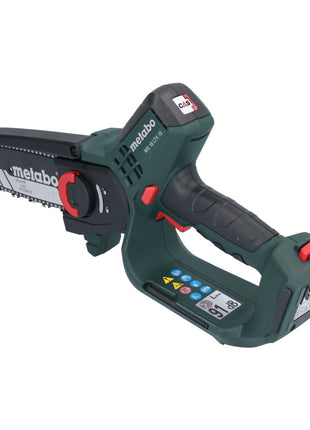 Metabo MS 18 LTX 15 Akku Gehölzsäge 18 V 15 cm 5 m/s Solo ( 600856850 ) - ohne Akku, ohne Ladegerät