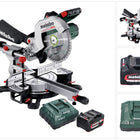 Metabo KGS 18 LTX BL 254 Akku Kappsäge 18 V 254 mm Brushless ( 614254920 ) + 1x Akku 4,0 Ah + Ladegerät