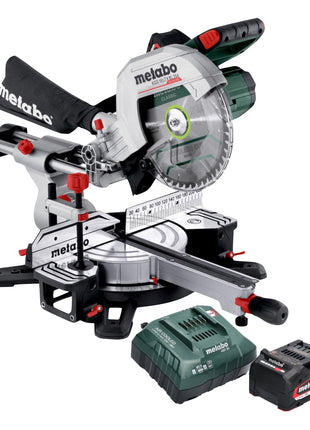 Metabo KGS 18 LTX BL 254 scie à tronçonner sur batterie 18 V 254 mm sans balais (614254920) + 1x batterie 4,0 Ah + chargeur