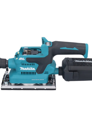 Makita DBO 382 G1 Akku Schwingschleifer 18 V 93 x 185 mm Brushless + 1x Akku 6,0 Ah - ohne Ladegerät