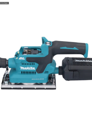 Makita DBO 382 RG ponceuse orbitale sur batterie 18 V 93 x 185 mm sans balais + 2x batteries 6,0 Ah + chargeur