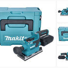 Makita DBO 382 ZJ Akku Schwingschleifer 18 V 93 x 185 mm Brushless + Makpac - ohne Akku, ohne Ladegerät