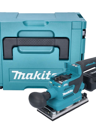 Makita DBO 382 ZJ Akku Schwingschleifer 18 V 93 x 185 mm Brushless + Makpac - ohne Akku, ohne Ladegerät