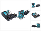 Ponceuse orbitale sur batterie Makita DBO 484 RF 18 V 112 x 102 mm + 2x batteries 3,0 Ah + chargeur