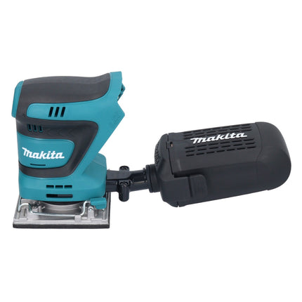 Makita DBO 484 RG Akku Schwingschleifer 18 V 112 x 102 mm + 2x Akku 6,0 Ah + Ladegerät