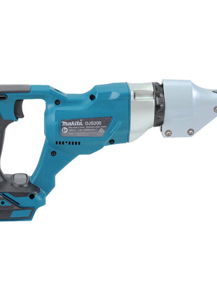 Makita DJS 200 RM1 batterie cisailles à tôle 18 V 2,0 mm brushless + 1x batterie 4,0 Ah + chargeur